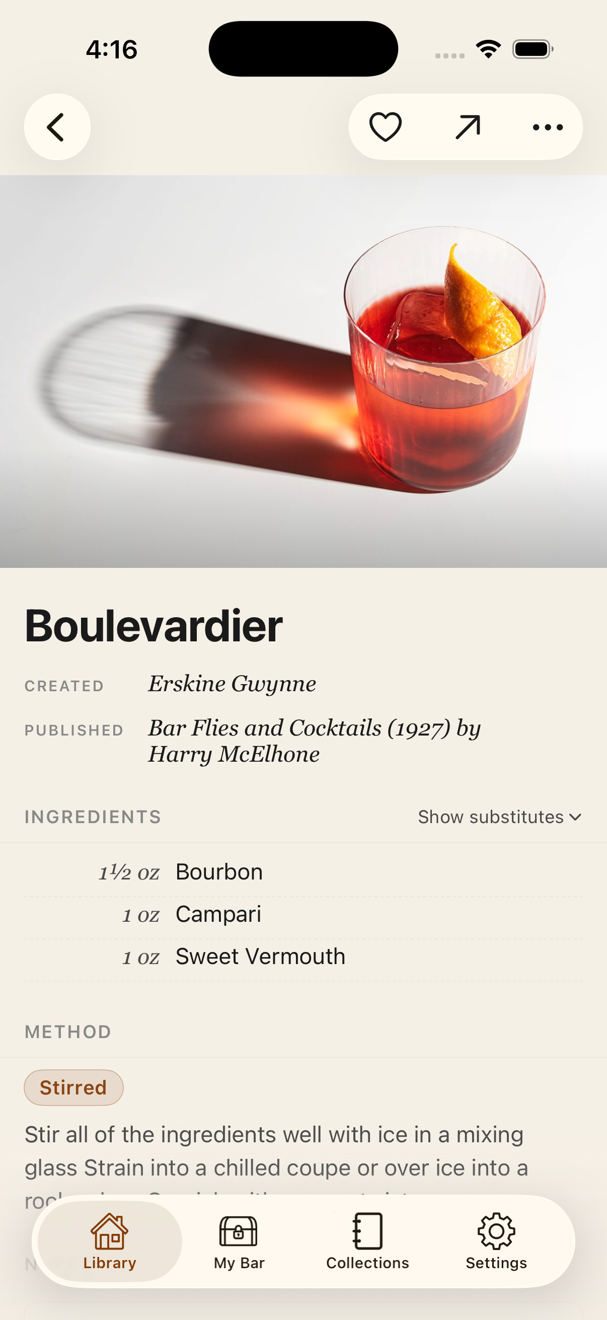 Recipe detail